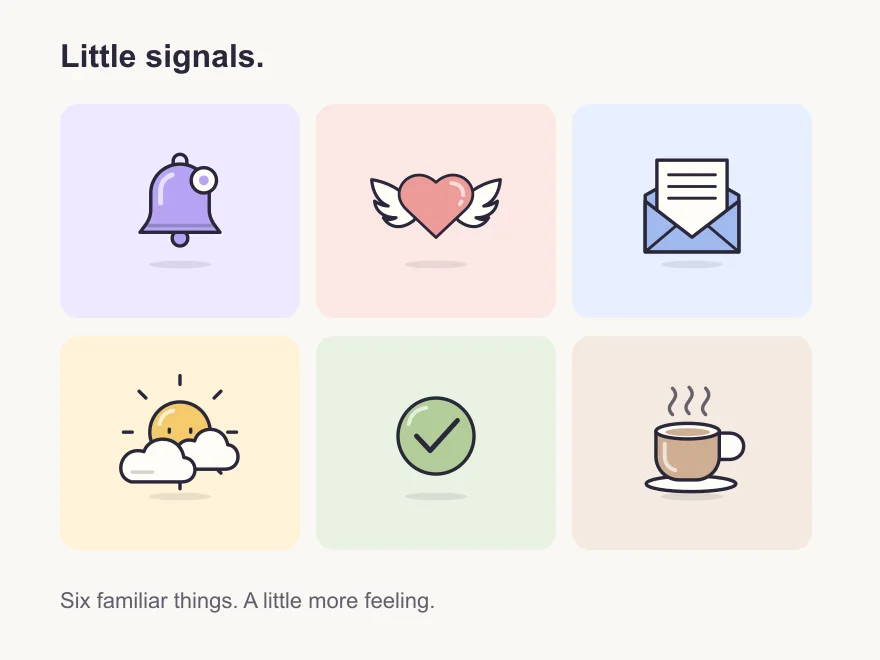 Animated icons — original project artwork and design preview
