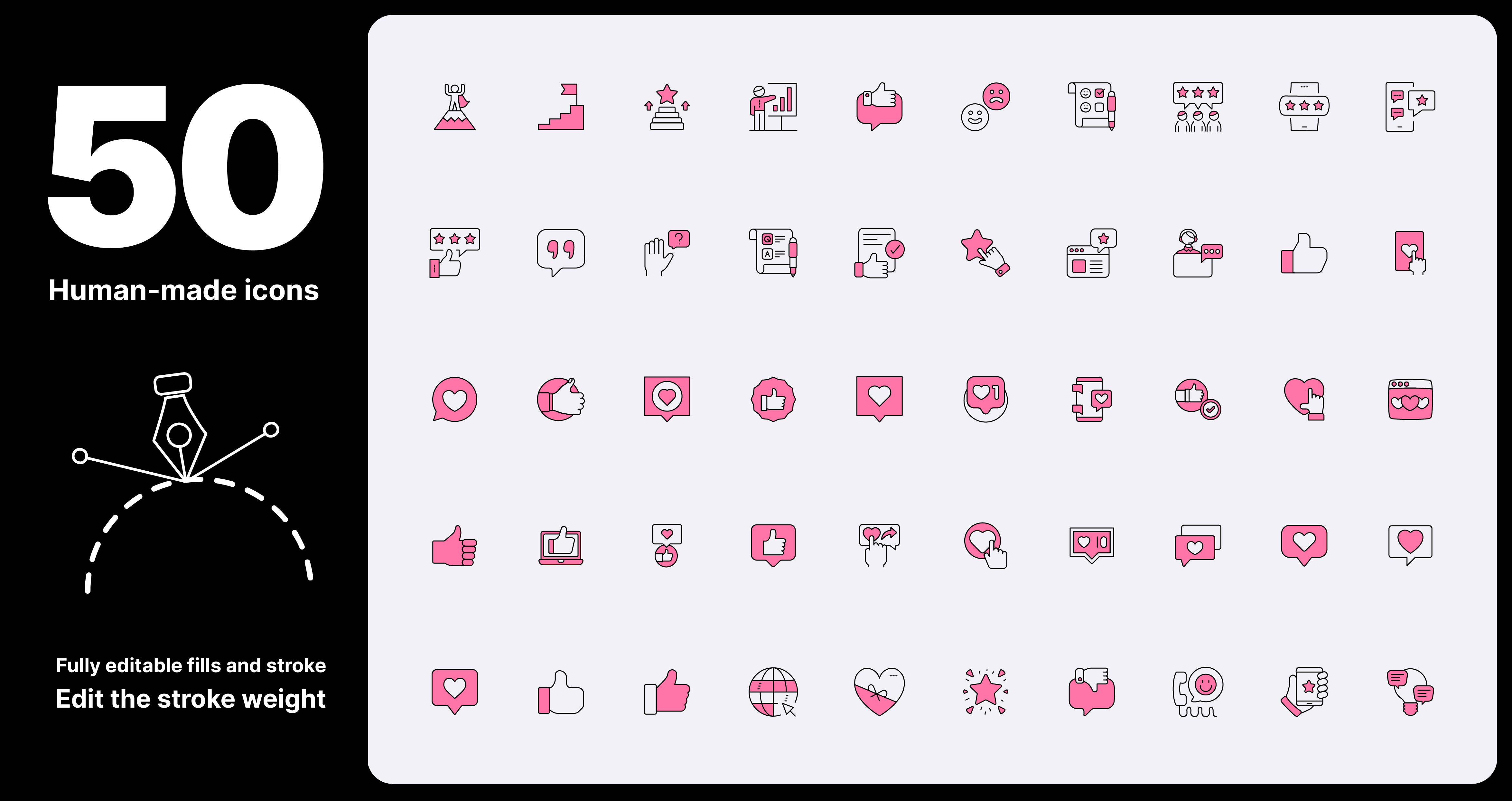 Support icons