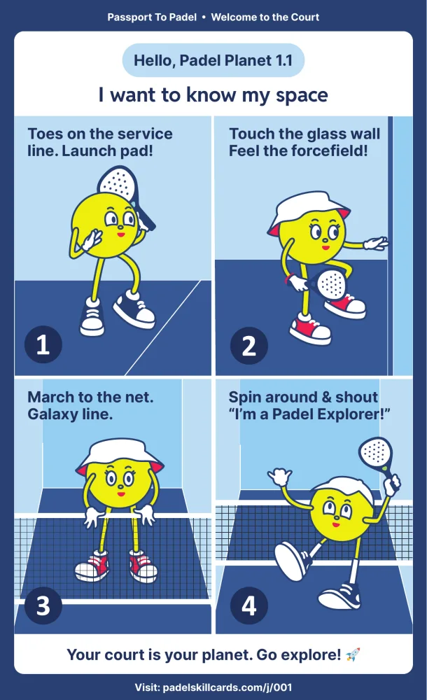 Padel Skill Cards — original project artwork and design preview
